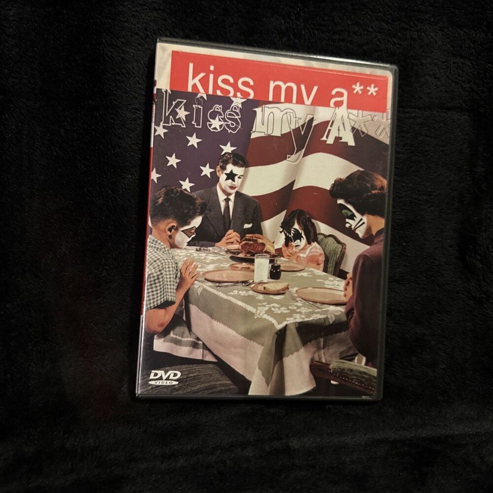 Vintage KISS MY A** DVD OFFICIAL 2004 RELEASE